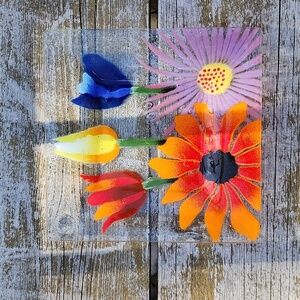 Vintage Fusion Fused Art Glass